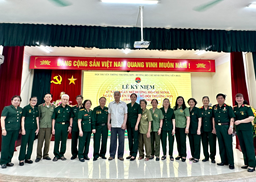 Hội Trường Sơn phường Yên Hoà KN 67 năm Ngày truyền thống Bộ đội TS 